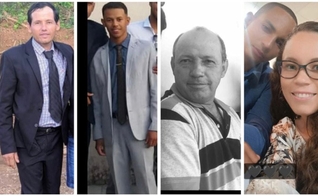 Vítimas do acidente. (Foto: Reprodução/ G1)