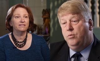 Kate e Andy Gromaire se tornaram pais espirituais do assassino de sua filha. (Foto: Reprodução/YouTube/700 Club Interactive)