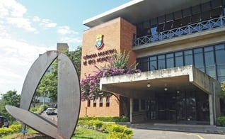 Fachada da Câmara Municipal de Belo Horizonte. (Foto: Facebook/Câmara Municipal de Belo Horizonte)