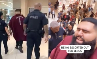 Jimmy Levy foi detido pela polícia depois de liderar uma adoração no Shopping Aventura. (Foto: Reprodução/Instagram/Jimmy Levy).