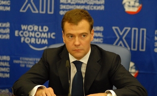 Dmitry Medvedev, vice-presidente do Conselho de Segurança da Rússia. (Foto: World Economic Forum/Alexander Belenky)