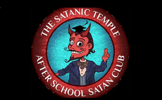 Logo oficial do After School Satan Club do Templo Satânico. (Captura de tela/The Philadelphia Inquirer/Templo Satânico)