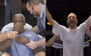 O God Behind Bars pregou o Evangelho e 35 detentos aceitaram a Jesus. (Foto: Reprodução/YouTube/God Behind Bars).