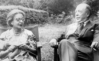 Lewis e Joy. (Foto: Marion E. Wade Center/Wheaton College).