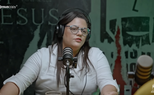 Dayse Paparoto testemunhou que foi ajudada por Deus na competição. (Foto: Reprodução/YouTube/JesusCopy).