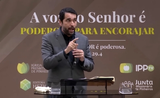 Pastor Paulo Junior. (Foto: Captura de tela/YouTube Igreja Presbiteriana de Pinheiros)
