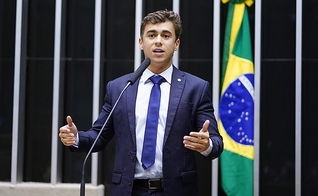 Nikolas Ferreira se tornou alvo de nova representação. (Foto: Pablo Valadares/Câmara dos Deputados).