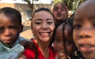 Isabella Guimarães em Moçambique. (Foto: Reprodução/Instagram/Isabella Guimarães)