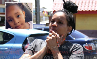 Marina Murray agradece a Deus após filha Jenysa Alleyne ser resgatada com vida. (Foto: Newsday/Ayanna Kinsale)
