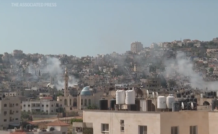 A operação de dois dias em Jenin foi conduzida pelas forças militares de Israel. (Captura de tela/AP)