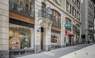 Livraria Madeleine, no centro de Lausanne, Suíça. (Captura de tela/Google Maps/Madeleine)