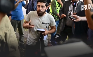 Ahmad Alush. (Foto: Captura de tela/YouTube/ Crux)