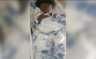 Amina no hospital. (Foto: Reprodução/Morning Star News)