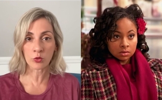 Jenn Nizza faz alerta sobre as declarações de Raven-Symoné. (Foto: Reprodução/YouTube/Disney Channel/CBN News)