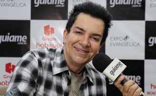 Regis Danese na Expoevangélica 2023. (Foto: Reprodução/Guiame).
