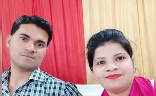 Casal de pastores presos na Índia. (Foto: Reprodução/Christian Post/Facebook/Harendra Singh)