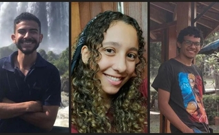 Os jovens David, Camila e Samuel faleceram no acidente. (Foto: Instagram/Jocum)