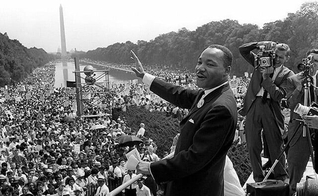 Martin Luther King na Marcha de Washington. (Foto: Wikimedia Commons/National Park Service).