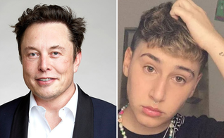 Elon Musk e filho Xavier Alexander Musk (hoje se chama Vivian Jenna Wilson). (Foto: Creative Commons/Metro)