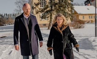 Paul Coleman e Päivi Räsänen. (Foto: ADF UK)