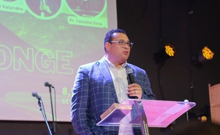 O pastor Jackson Antonio ministrou no ECEM. (Foto: CCR - Comunidade Cristã Renovada/Juliana Granado).