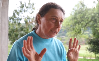 Janete Nardini, de 57 anos, foi arrastada por 18 km na enchente. (Foto: Reprodução/GZH).