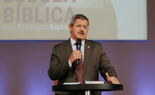 Douglas Baptista disse que as pessoas são amadas por Deus desde a concepção. (Foto: CIADESCP).