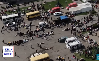Mais de 100 mil pessoas fugiram para a Armênia. (Foto: Reprodução/YouTube/CBN News).