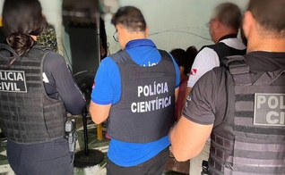 Policiais foram mobilizados para a operação. (Foto: Divulgação/PC Ceará)