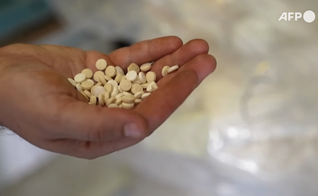 Captagon: droga é proibida na maioria dos países. (Captura de tela/YouTube/AFP)