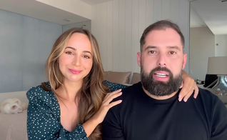 Fabiola Melo e o marido Samuel Cavalcante. (Foto: Reprodução/YouTube/Fabiola Melo)