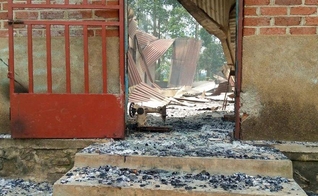 Comunidade cristã atacada no Congo. (Foto: Portas Abertas UK)