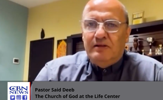 Pastor Said Deeb, em entrevista à CBN News. (Captura de tela/CBN News)
