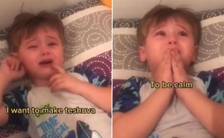 Menino israelense. (Captura de tela: Vídeo Instagram Jonas Obadia)