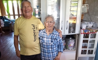 Erenita e Plinio Rodrigues. (Foto: Reprodução/Notícias Adventistas)