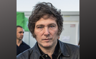 Javier Milei, presidente eleito da Argentina. (Foto: Wikimedia)