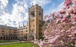 Fachada do Saint Mary's College, em Notre Dame, Indiana. (Foto: Saint Mary's College)