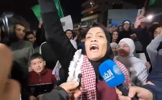 Palestina pede derramamento de sangue judeu. (Captura de tela: X Open Source Intel)