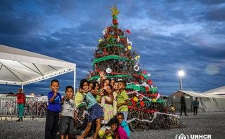 Crianças em campo de refugiados. (Foto representativa: ACNUR, a Agência da ONU para Refugiados)