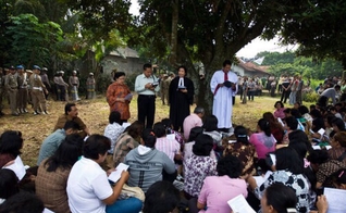 Cristãos na Indonésia. (Foto: Reprodução/ICC)