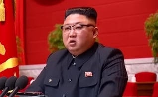 Kim Jong-un. (Captura de tela: YouTube Jovem Pan News)