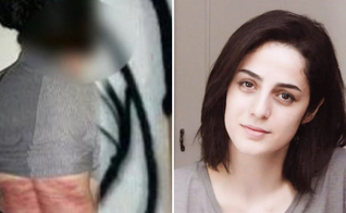 Roya Heshmati foi chicoteada sob lei islâmica. (Foto: X/Avici)