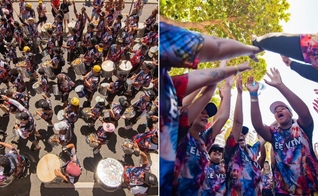 Evangelismo de Carnaval. (Reprodução/Instagram/Batucada Abençoada)