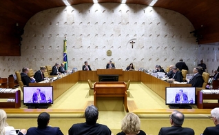 Sessão plenária do STF. (Foto: Gustavo Moreno/SCO/STF)