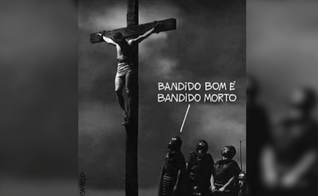 Postagem do MTST no X. (Reprodução/X/MTST)