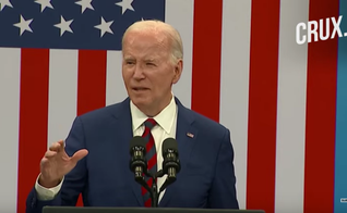 O presidente americano Joe Biden. (Captura de tela/YouTube/Crux)