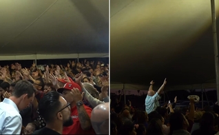 Multidão no evento. (Foto: Reprodução/Instagram/Tony Suarez)