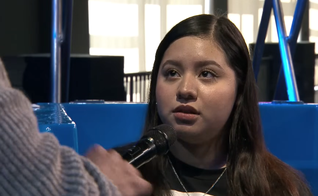  Gabriela Vences foi resgatada por Jesus. (Foto: Reprodução/YouTube/Jentezen Franklin).