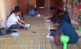Igreja doméstica no Laos. (Foto: Portas Abertas).