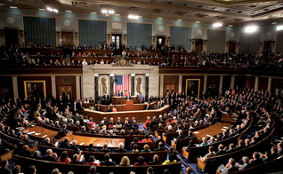 Câmara dos Representantes. (Foto: Britannica)